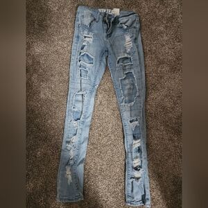 VIP Blue Skinny Jeans Modern Style